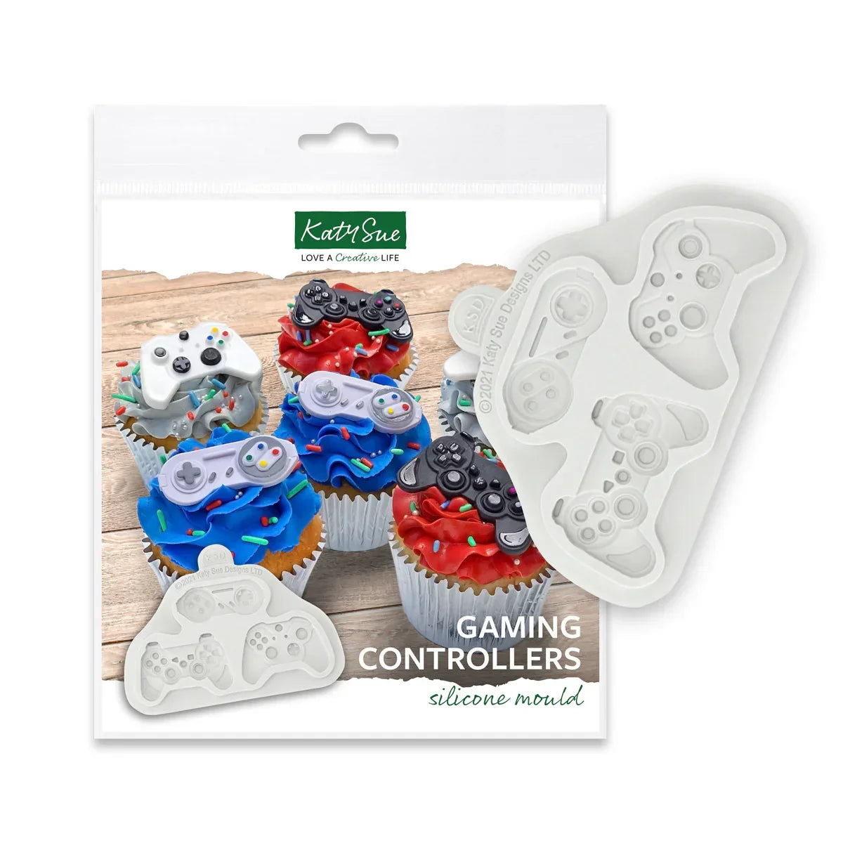 Molde de silicona para mandos de videojuegos-2