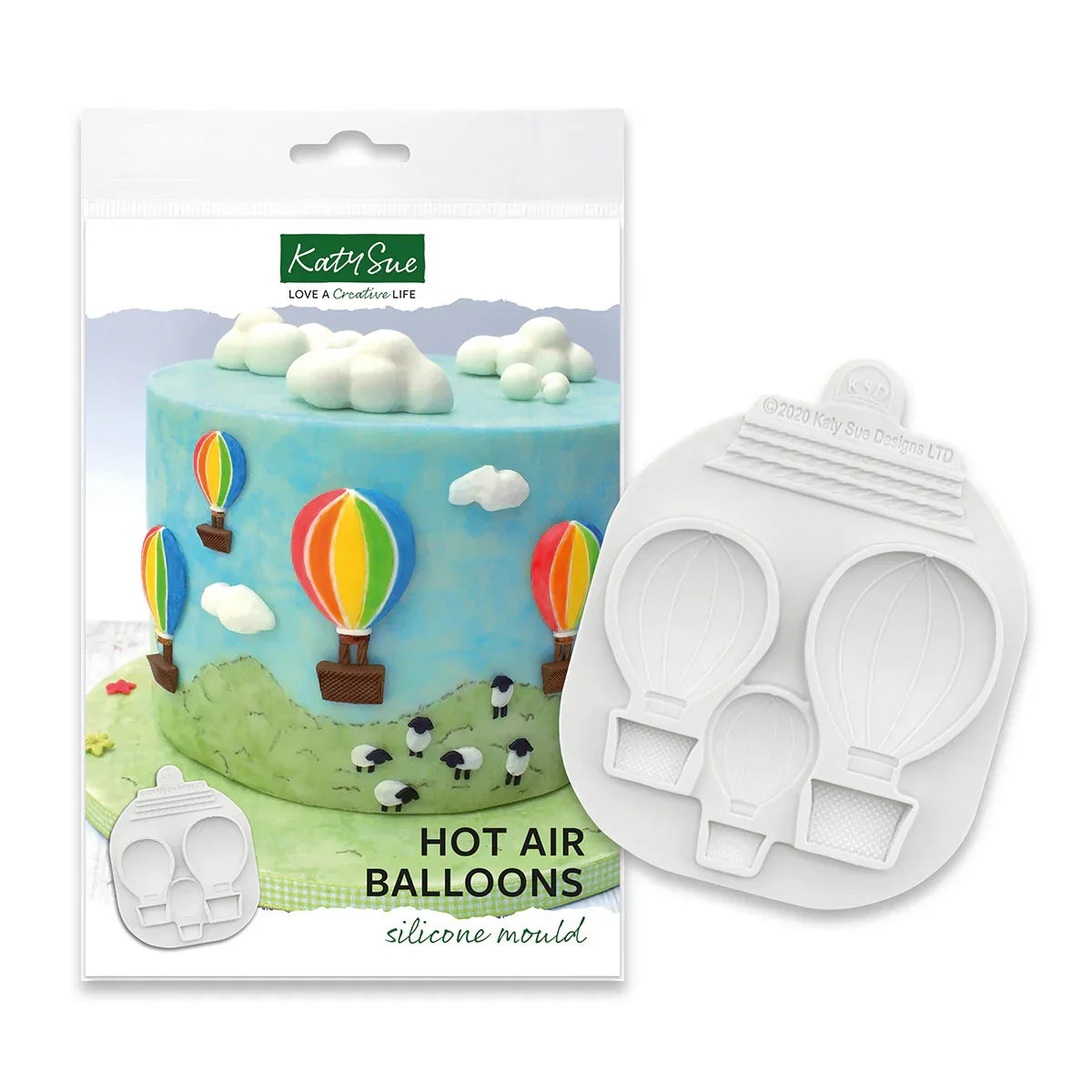 Molde de silicona de globos aerostáticos-2