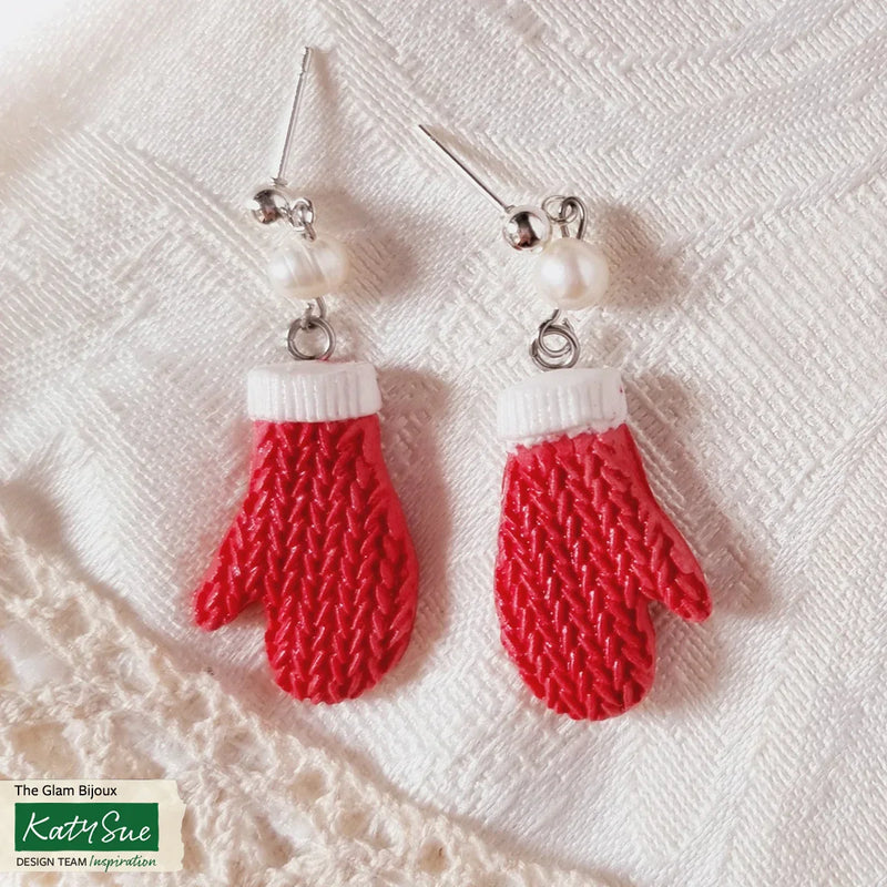 Molde de silicona de suéter, gorro y manoplas tejidos-8