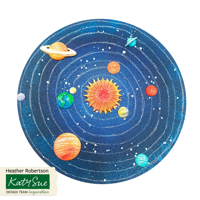 Molde de silicona de planetas-6