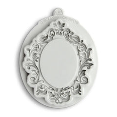 Large Oval Frame Silicone Mould-3