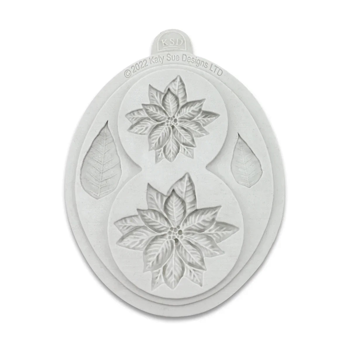 Poinsettia Duo Silicone Mould-3