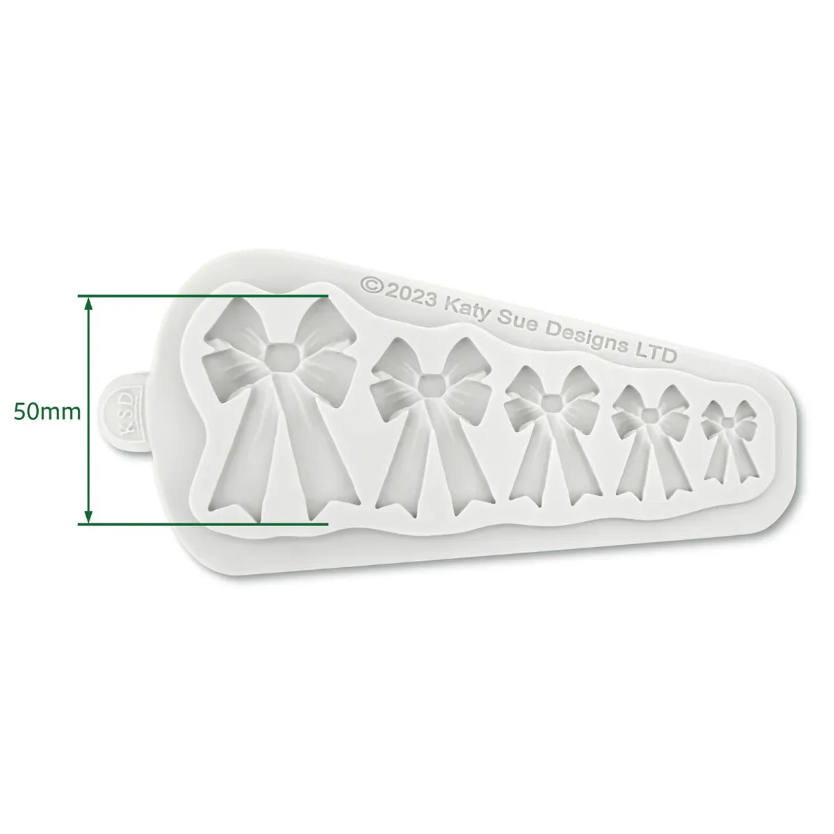 Long Tail Bows Silicone Mould-3