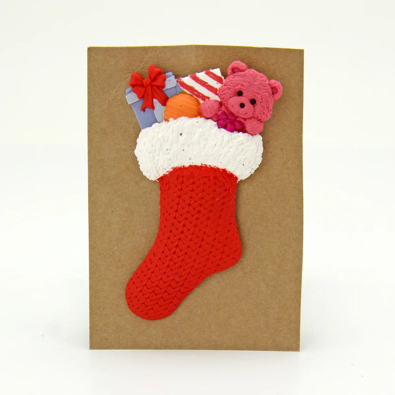 Christmas Stocking Silicone Mould-11