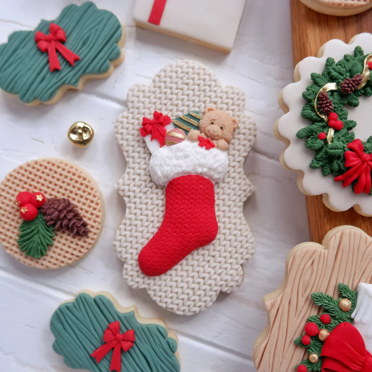 Christmas Stocking Silicone Mould-4