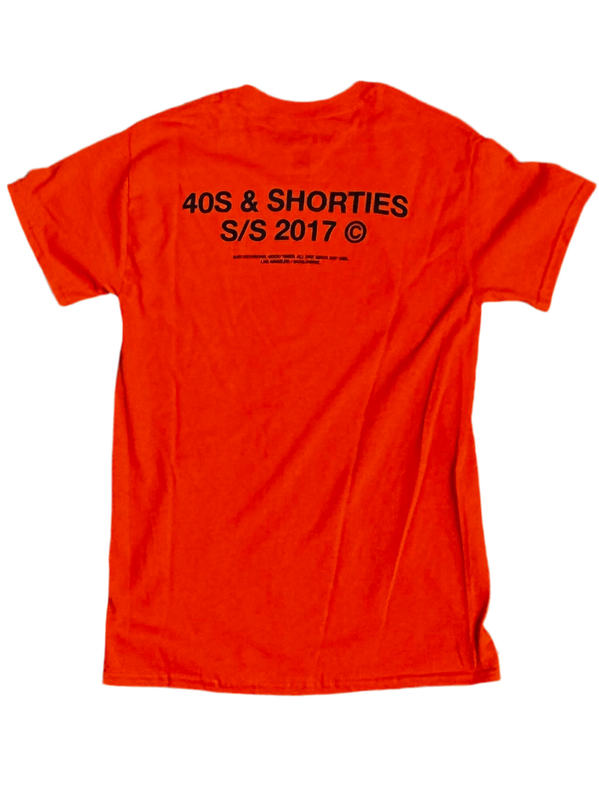40’s & Shorties 'General Logo' Tee -  Orange-2