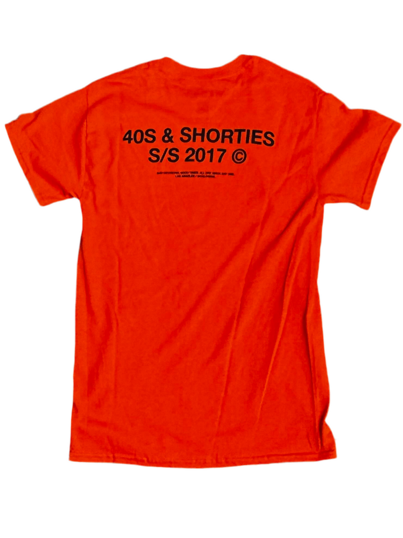 40’s & Shorties 'General Logo' Tee -  Orange-2