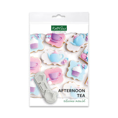 Molde de silicona para la hora del té-1