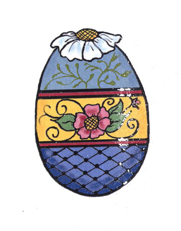 Frog's Whiskers Ink Stamp - Flower Egg-1