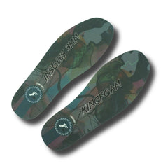 FP Insoles 'Kingfoam Flat' Insoles - Black Camo/White (3MM)-1