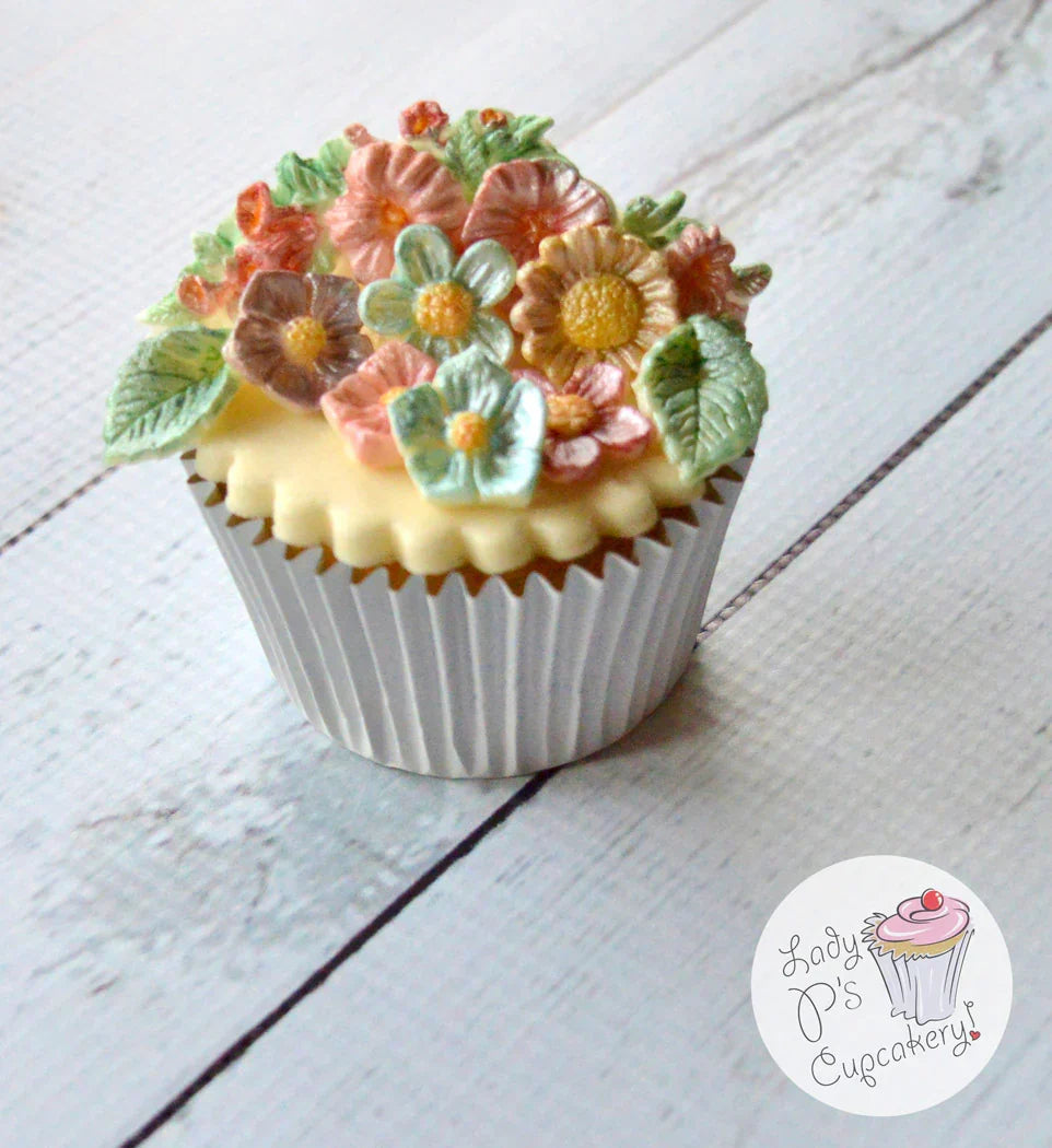 Molde de silicona de flores pequeñas-6