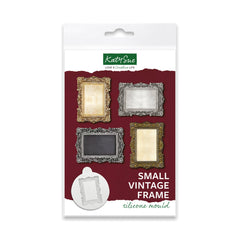 Small Vintage Frame Silicone Mould-1