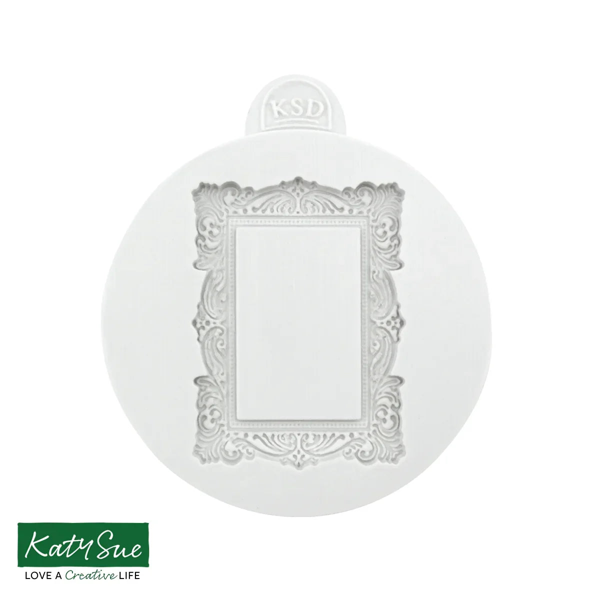 Small Vintage Frame Silicone Mould-2