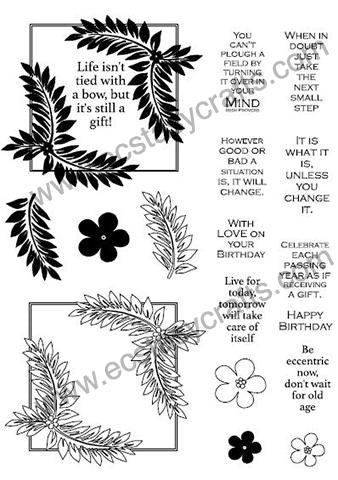 Creative Expression Stamp -  Fern Elements-1