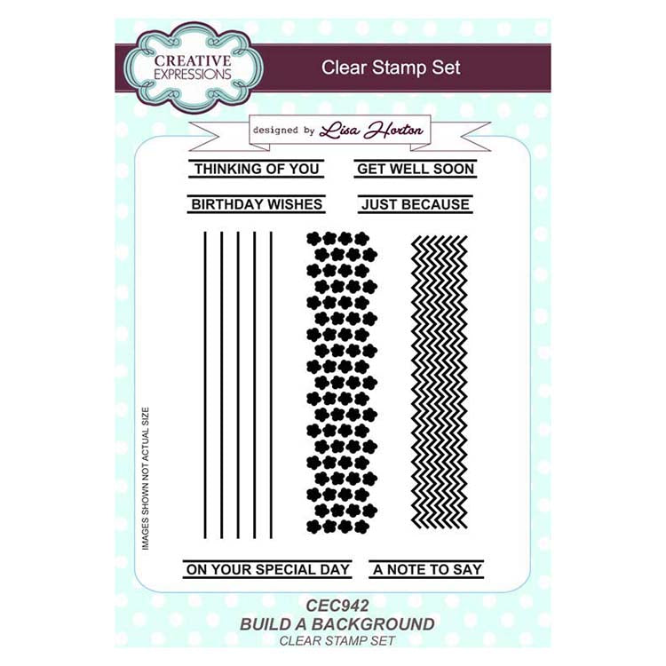 Build a Background A5 Clear Stamp Set-1