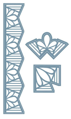 Indian Ocean Collection Border and Corners Die-1