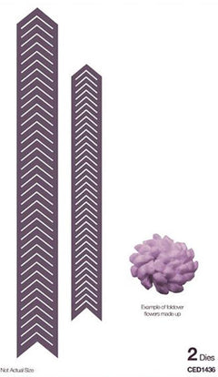 Sue Wilson Dies - Finishing Touches Collection - Diagonal Foldover Flower-2
