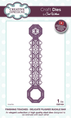 Finishing Touches Collection Delicate Filigree Buckle Bar Die-1