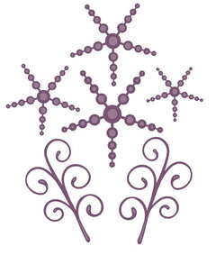 Finishing Touches Collection Beaded Starflower Die-1