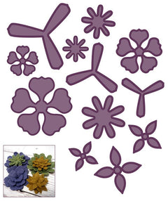 Finishing Touches Collection Succulent Garden Die-1