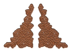 Finishing Touches Collection Rose Spray Corners Die-3