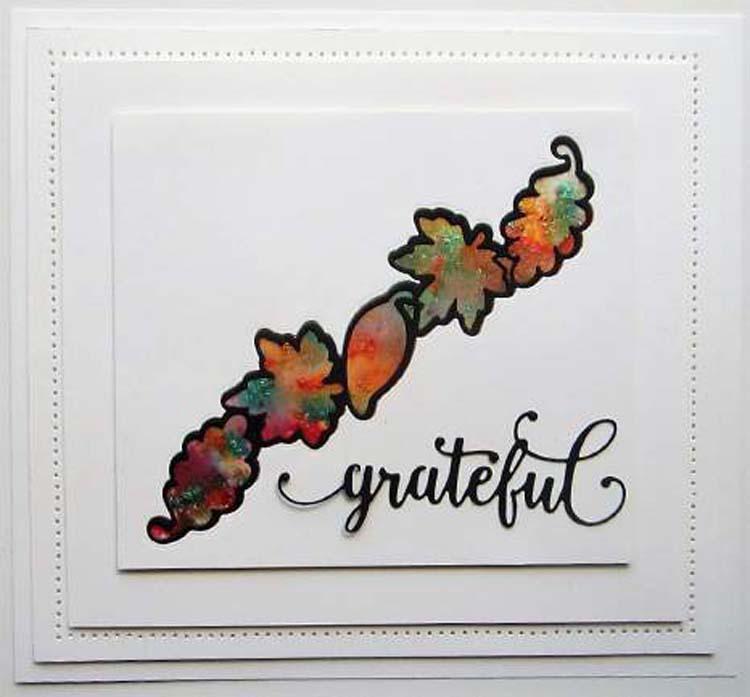 Finishing Touches Collection Cascading Leaves Die-3
