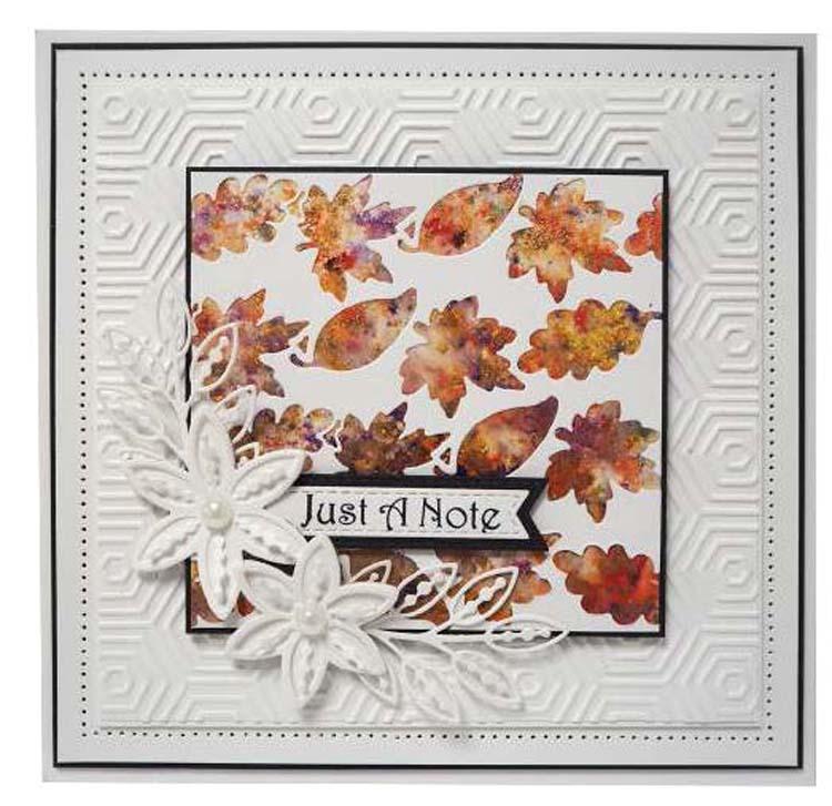 Finishing Touches Collection Cascading Leaves Die-4