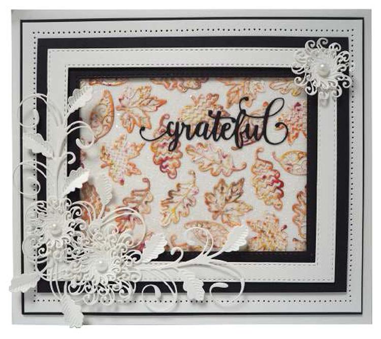 Finishing Touches Collection Cascading Leaves Die-5