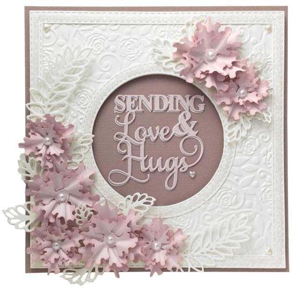 Dies by Sue Wilson Finishing Touches Collection Ruffled Edge Flower-2