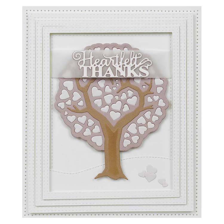 Dies by Sue Wilson Finishing Touches Collection Eternal Heart Tree-2
