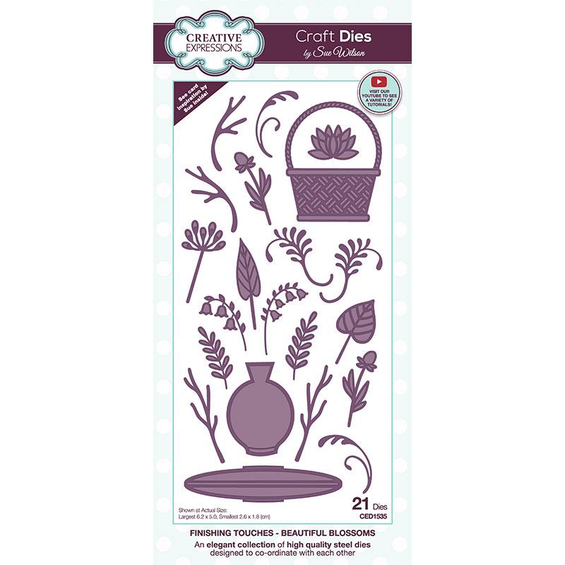 Creative Expressions Sue Wilson Beautiful Blossoms Craft Die-1