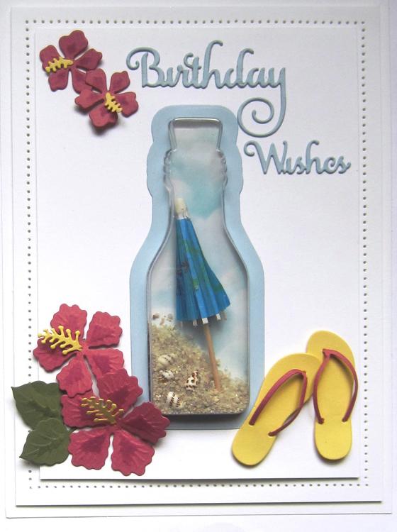 Fillables Collection Message in a Bottle Die-3