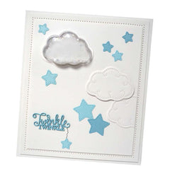 Fillables Collection Twinkle Twinkle Clouds and Stars Die-3