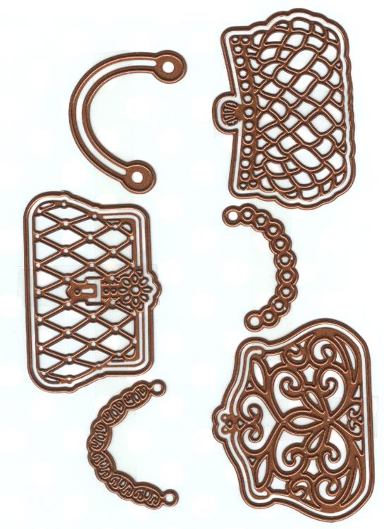 Necessities Collection Vintage Handbags Die-2