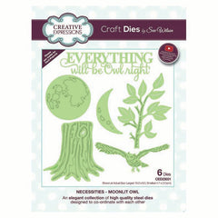 Dies by Sue Wilson Necessities Collection Moonlit Owl-1