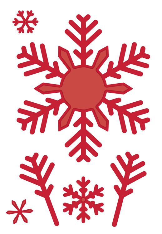 Festive Collection Bold Snowflake Flurry-1