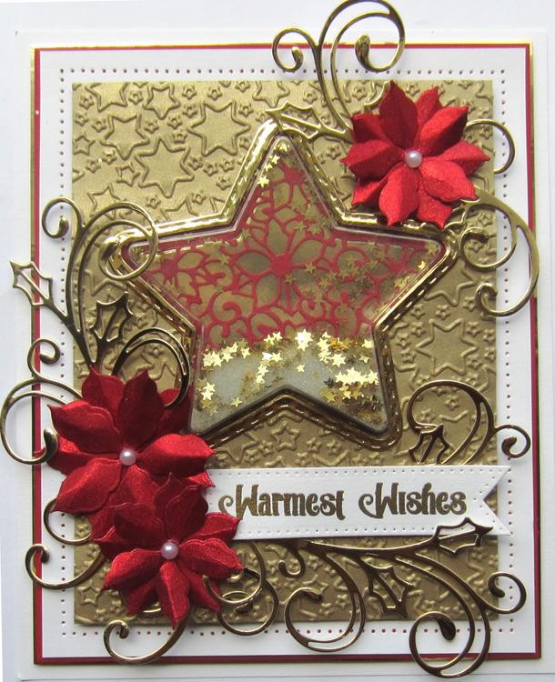 Festive Collection Poinsettia Star-2