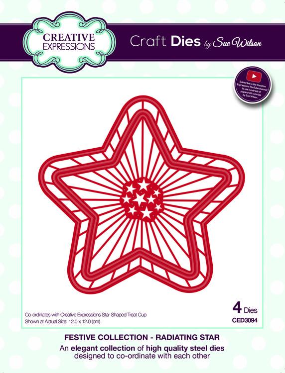 Festive Collection Radiating Star-1