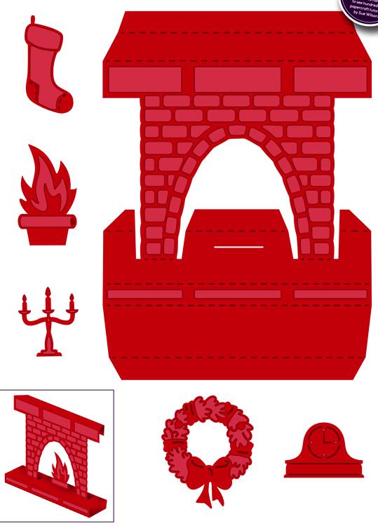 Festive Collection 3D Fireplace-3