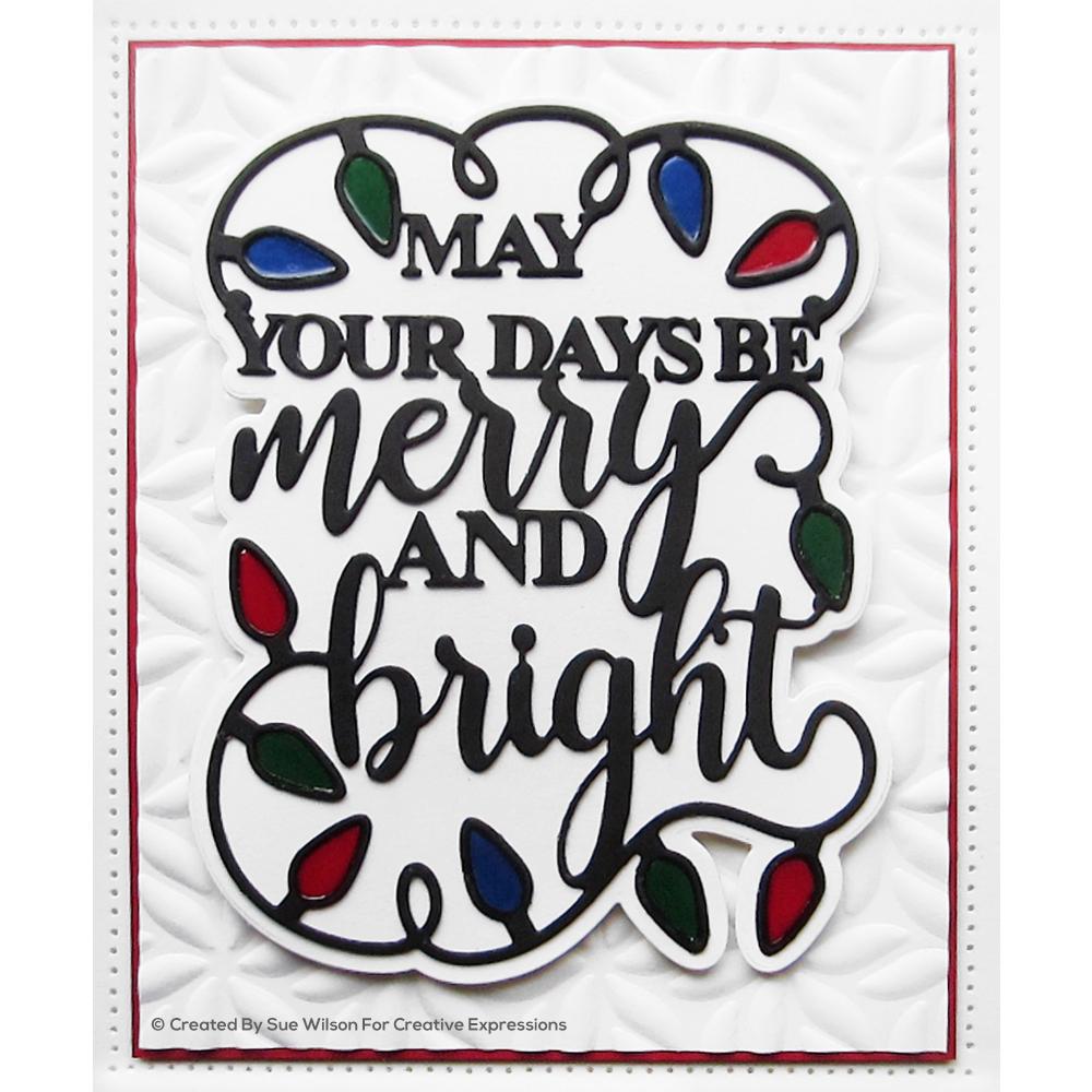 Dies by Sue Wilson Festive Merry & Bright-5
