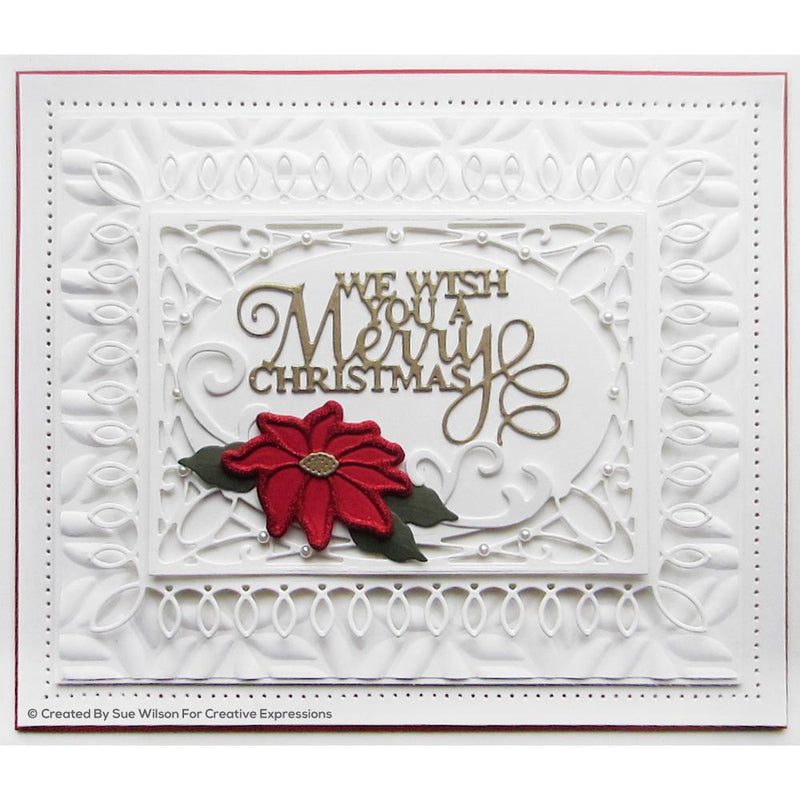 Dies by Sue Wilson Festive Poinsettia Stem-12