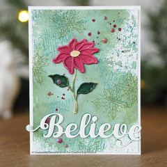 Dies by Sue Wilson Festive Poinsettia Stem-6