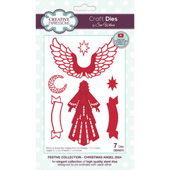 Creative Expressions Sue Wilson Festive Christmas Angel 2024-1