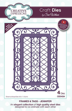 Frames and Tags Collection Jennifer Die-1