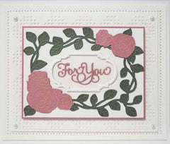 Frames and Tags Collection Summer Rose Die-3