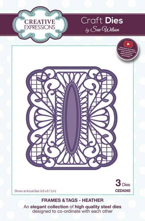 Frames and Tags Collection Heather Die-1