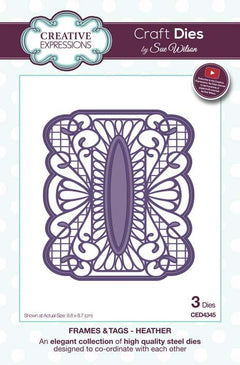 Frames and Tags Collection Heather Die-1