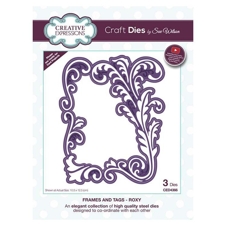 Creative Expressions Frames and Tags Collection Roxy-1