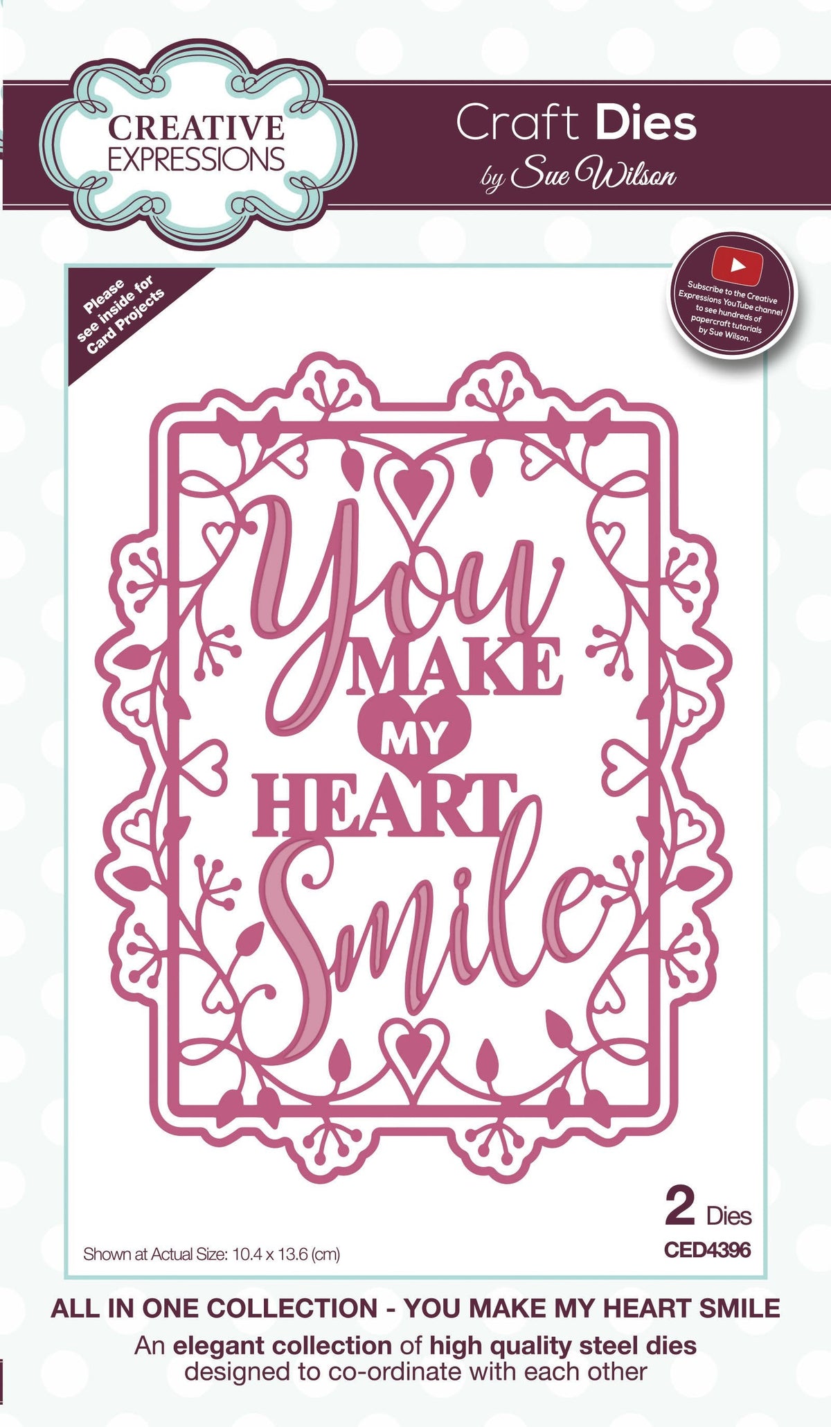 Dies by Sue Wilson All in One You Make My Heart Smile-1
