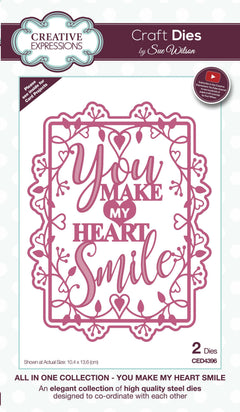 Dies by Sue Wilson All in One You Make My Heart Smile-1